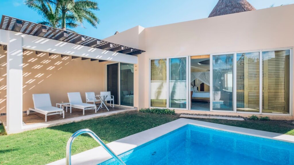 The Pool In The Villas at Iberostar Grand Paraiso