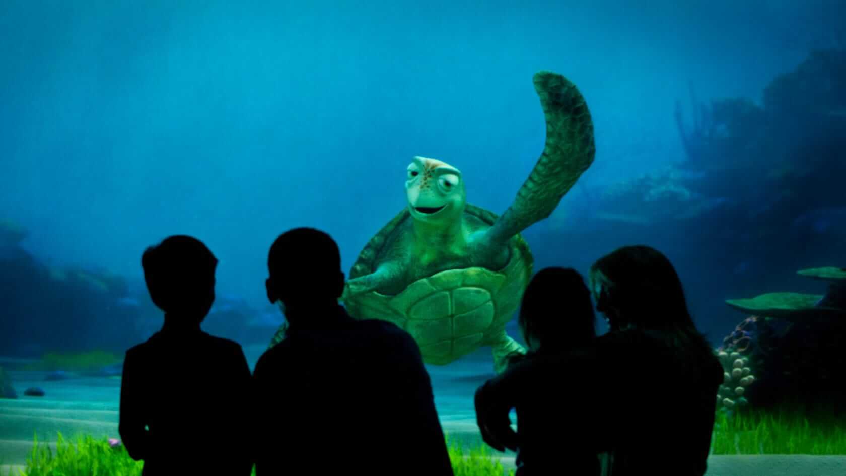 Turtle Talk With Crush at Epcot