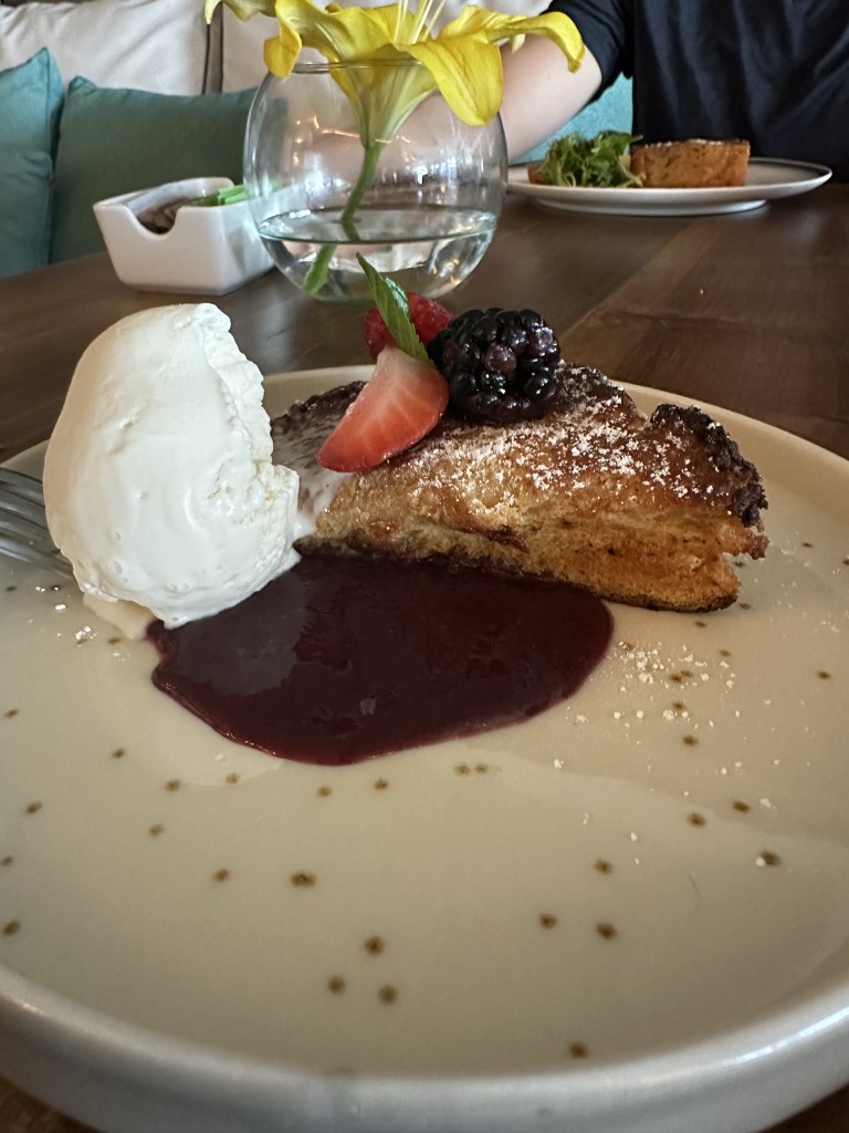 French Toast in Seaside Beach Club at Impression Moxche